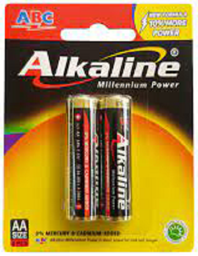 batu baterai aa (isi 2) abc alkaline