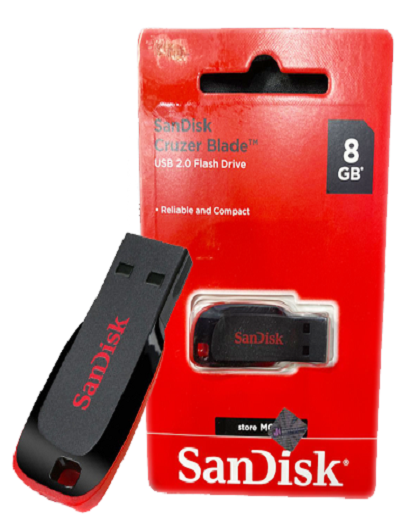 flashdisk 8 gb merk sandisk