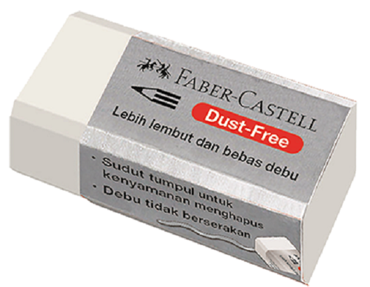 penghapus pensil kecil faber castel